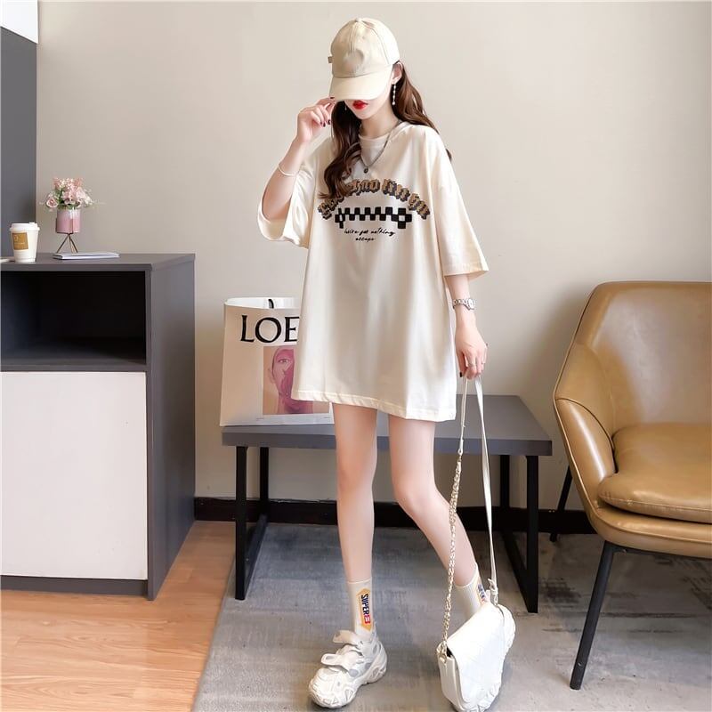 ゆったり感アップ   オシャレ度満点 Tシャツ カットソー＜F-3478＞
