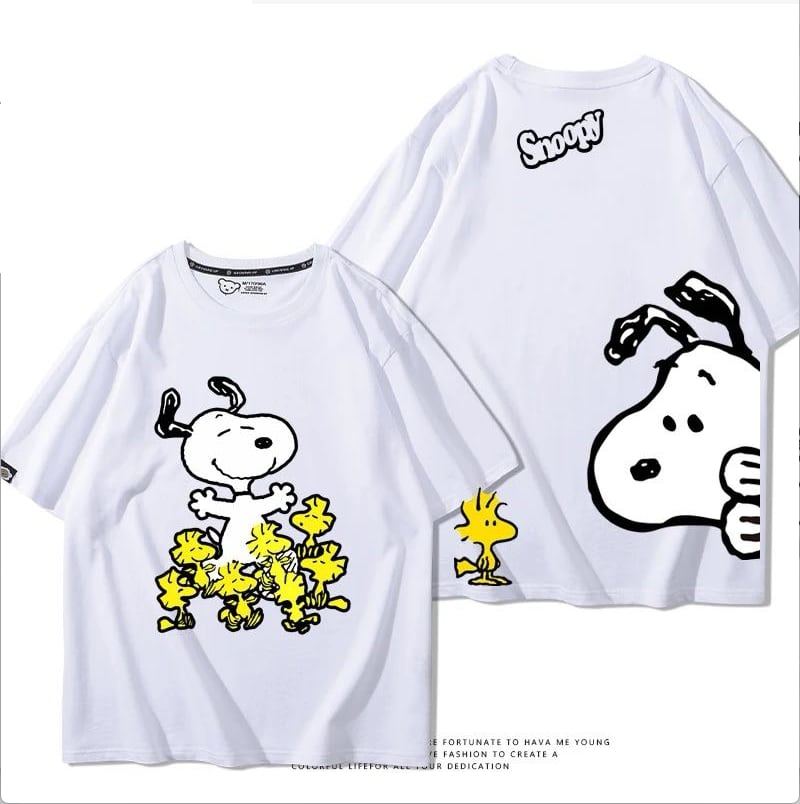 シンプル 男女兼用 着心地良い ゆったり Tシャツ F-13179