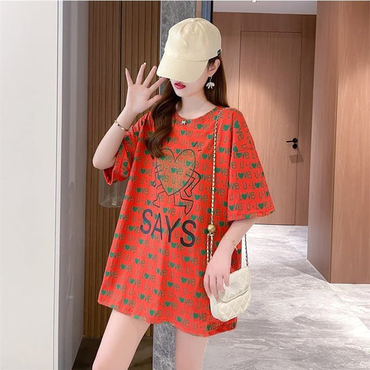 カジュアル   オシャレ度満点 Tシャツ カットソー＜F-3411＞