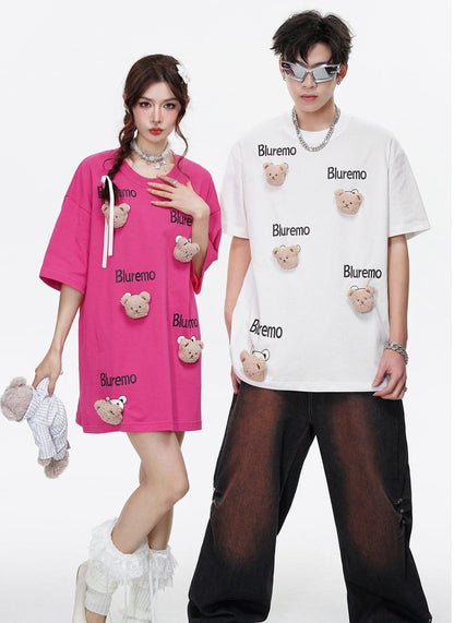 期間限定 ファッション 着回し力抜群 ゆったり 男女兼用 全3色 半袖Tシャツ＜F-9065＞