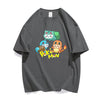 男女兼用 着心地良い ファッション感満々 半袖 Tシャツ F-13250