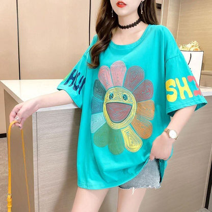 【人気急上昇中！】大人可愛い定番シンプル 好感度UP 海外トレンド カジュアル 全3色 半袖 Tシャツ ＜F-11285＞