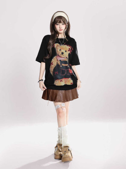 絶対流行 好感度UP 海外トレンド カジュアル 全3色 半袖 Tシャツ ＜F-11109＞