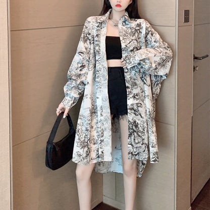 着心地抜群   女性力を高める シャツ ブラウス ワンピース＜F-3147＞