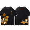 シンプル 男女兼用 着心地良い カジュアル 半袖 Tシャツ F-13177