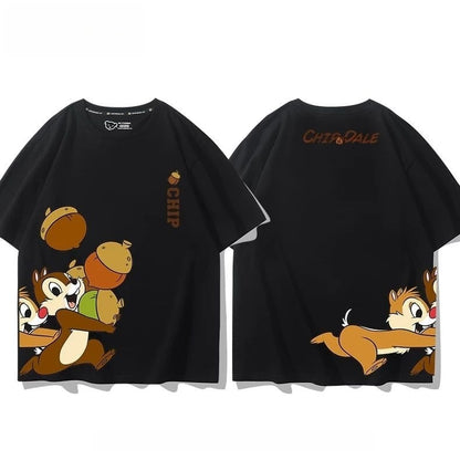 シンプル 男女兼用 着心地良い カジュアル 半袖 Tシャツ F-13177