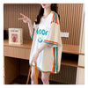 期間限定 プリント全2色 カジュアル 半袖Tシャツ カットソー ＜F-8603＞