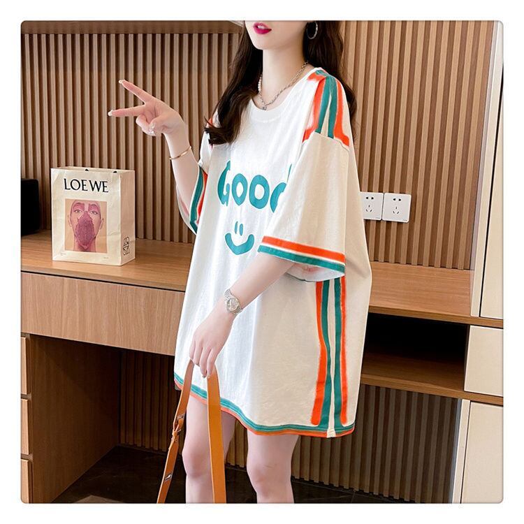 期間限定 プリント全2色 カジュアル 半袖Tシャツ カットソー ＜F-8603＞