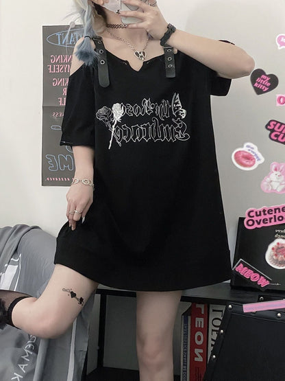 大流行 デザイン性抜群 ファッション 半袖 Tシャツ F-13314