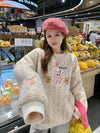 絶対欲しい刺?ロゴもこもこボアスウェット全2色F-4548