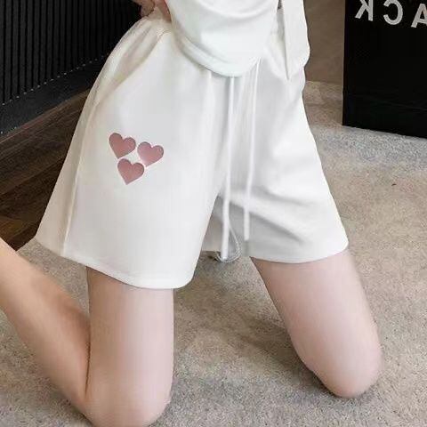 美人度アップ 特別デザイン 上品 半袖 Tシャツ ショートパンツ セットアップ ＜F-8874＞