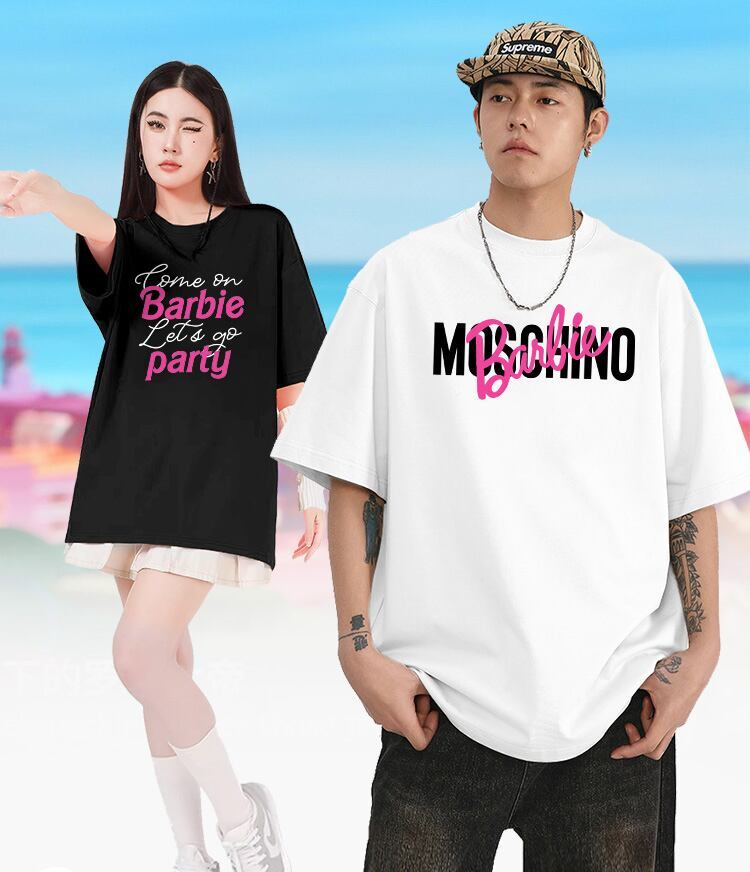 絶対流行 カジュアル 早い者勝ち ルーズ プリント全3色 2種選択可 男女兼用 半袖TシャツF-9030