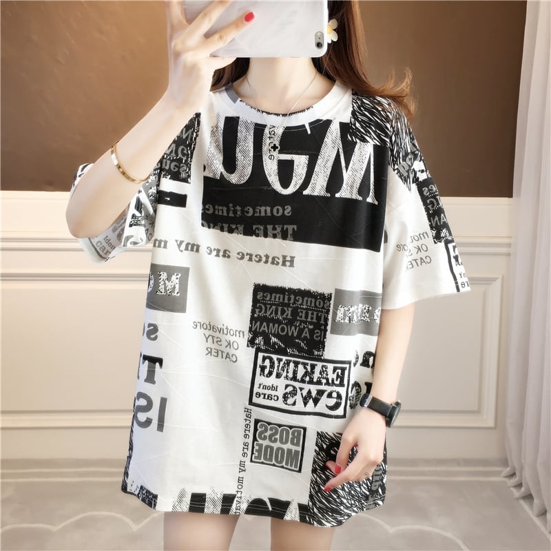 カジュアル   オシャレ度満点 Tシャツ カットソー＜F-2947＞