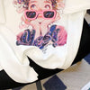 【半額！期間限定！！】大人可愛い上質 キュートプリント カジュアル 半袖Tシャツ＜F-8593＞