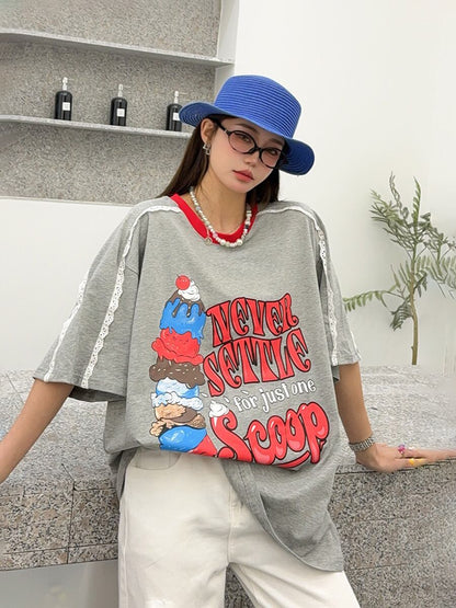 着回し力抜群 海外トレンド 定番シンプル 好感度UP カジュアル 全3色 半袖 Tシャツ ＜F-11226＞