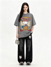 品質のいい プリント カジュアル Tシャツ F-13457