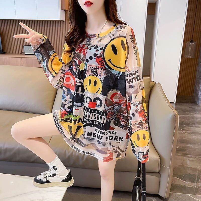 【半額セール！】 大人可愛い 売り切れ必至 元気いっぱい チュール 花柄 Tシャツ<F-4929>