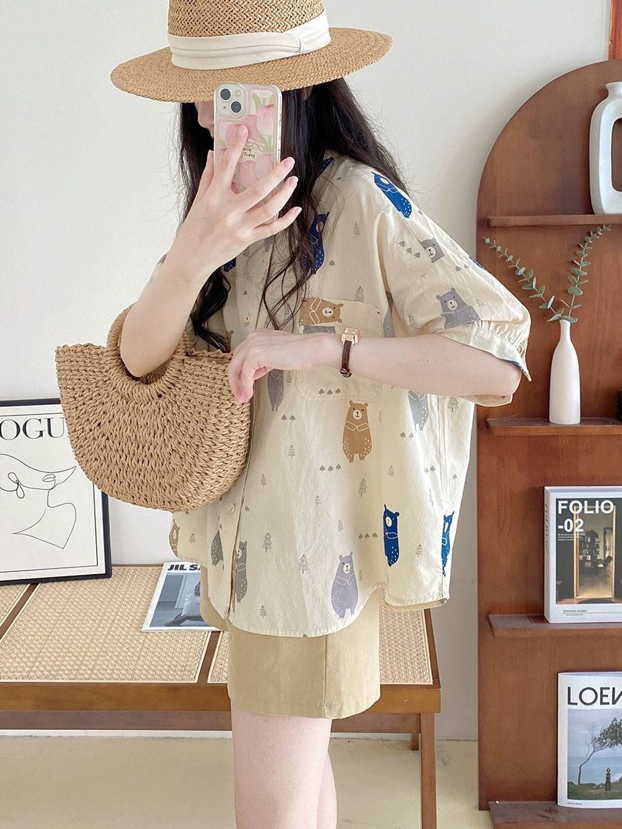 売り切れ必至 プリント 着心地抜群 半袖 Tシャツ＜F-8296＞