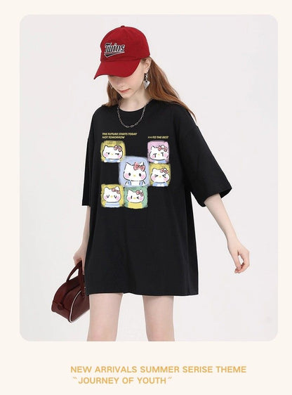 体型カバー シンプル 肌触りよい Tシャツ F-13391