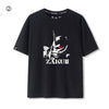 定番シンプル おすすめ 着回し力抜群 プリントロゴ 半袖 Tシャツ F-7096