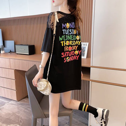 【半額！期間限定！！】美人度アップ スウィート ファッション 半袖シャツ<F-6632>