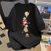 新商品 カジュアル 定番シンプル プリント 全6色 半袖TシャツF-8767