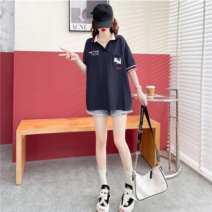カジュアル   オシャレ度満点 Tシャツ カットソー＜F-3650＞