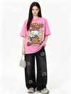 品質のいい プリント カジュアル Tシャツ F-13457