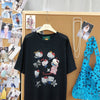 売れ筋 プリント カジュアル Tシャツ F-13458