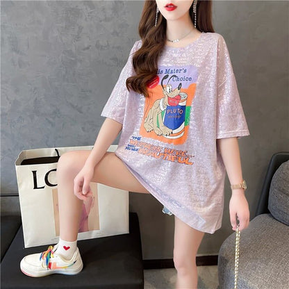 好感度満載   美感いっぱい Tシャツ カットソー＜F-3548＞