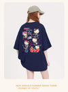大人可愛い 売れ筋 シンプル 大人気 半袖 Tシャツ F-13312