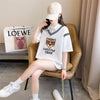 話題沸騰中 レイヤード風 オシャレ度満点 6色選択可 Tシャツ カットソー＜F-8362＞