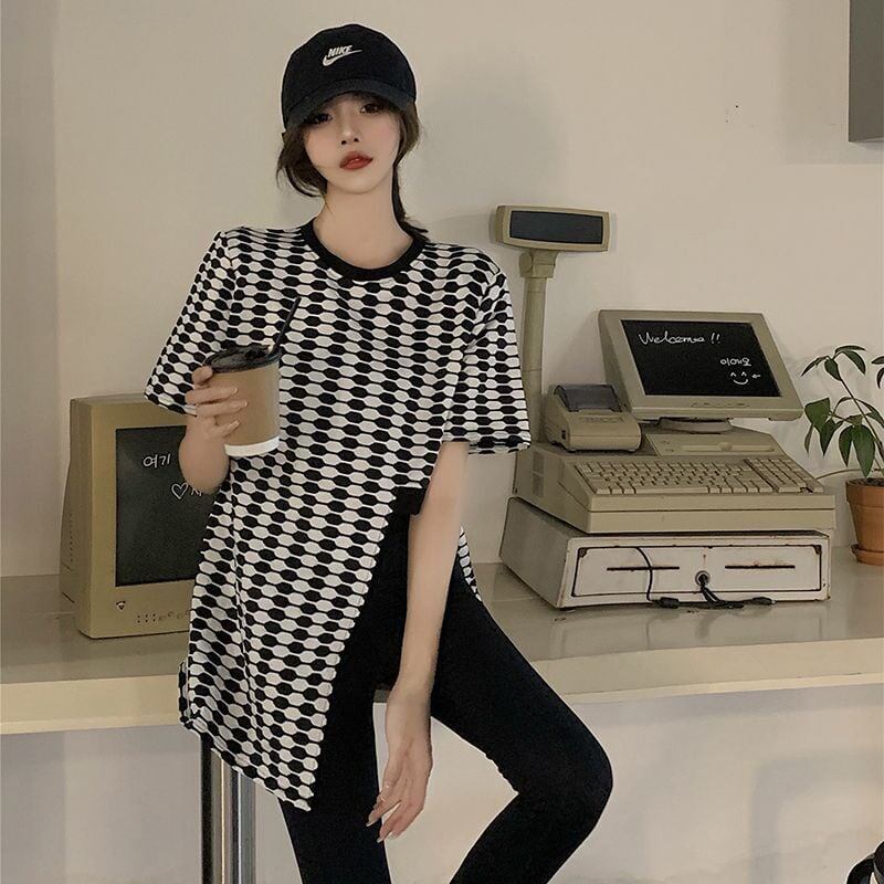 話題沸騰中 存在感抜群 上質 トレンドアイテム 個性派 着心地良い 半袖 Tシャツ <F-9287>