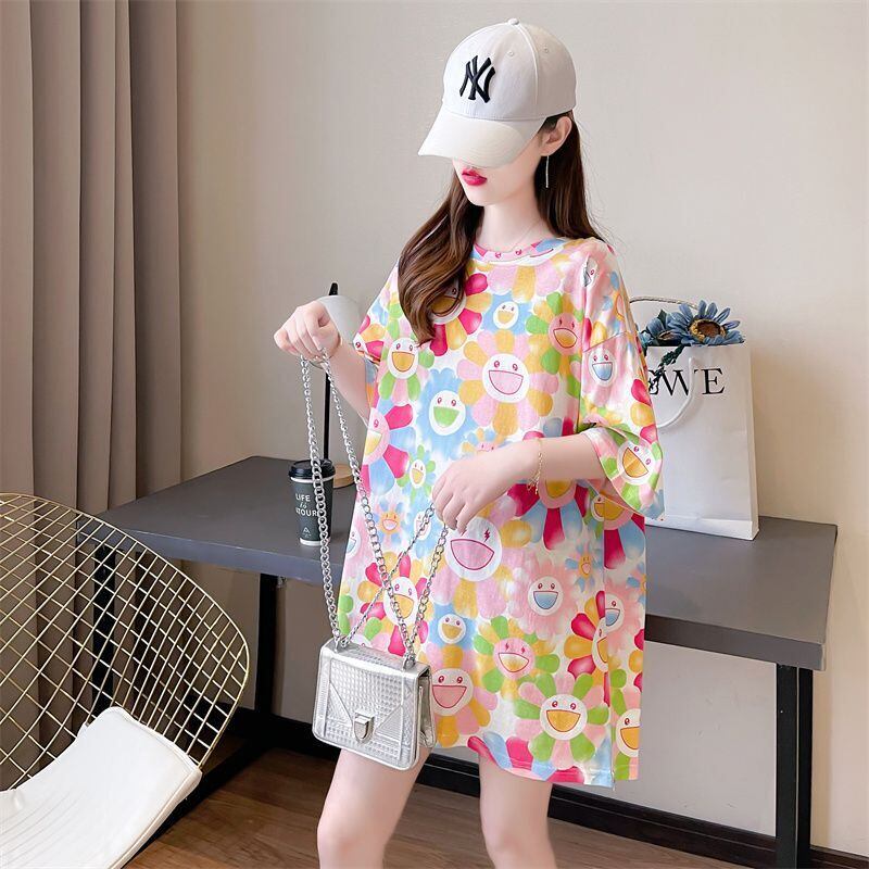 大人可愛い 売り切れ必至 美人度アップ 着回し力抜群 全5色 半袖Tシャツ<F-11520>