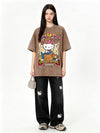 品質のいい プリント カジュアル Tシャツ F-13457
