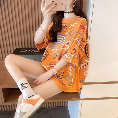 定番シンプル 好感度UP 海外トレンド カジュアル 全3色 半袖 Tシャツ ＜F-11363＞