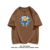 男女兼用 快適 プリント 半袖 Tシャツ F-13288