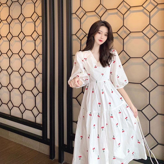 【人気商品再入荷】話題沸騰中 大人可愛い 超人気 シンプル チェック柄 大人可愛い フロック<F-11052>