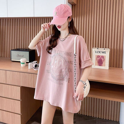 大好評 カジュアル 絶対欲しい キュート プリント全3色 半袖Tシャツ カットソー ＜F-8600＞
