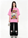 品質のいい プリント カジュアル Tシャツ F-13457