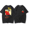 男女兼用 シンプル 着心地良い ゆったり Tシャツ F-13213