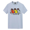 期間限定 特別デザイン カジュアル プリント 全3色 半袖 Tシャツ F-8838