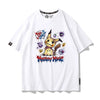 人気上昇中 男女兼用 カジュアル プリント 半袖 Tシャツ F-13526