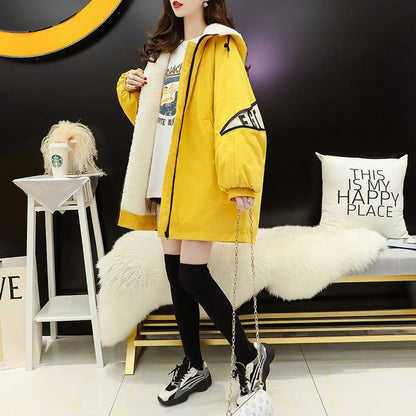 【裏起毛】   大好評 ルーズ ダウンジャケット<F-6209>