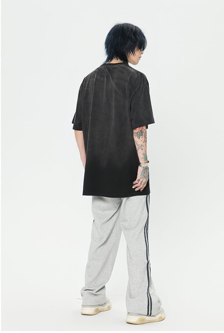 見逃し厳禁   ストリート系 アルファベット プリントTシャツ ＜F-2921＞