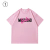 絶対流行 カジュアル 早い者勝ち ルーズ プリント全3色 2種選択可 男女兼用 半袖TシャツF-9030