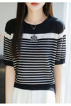 定番シンプル 売り切れ必至 着回し力抜群 全2色 Tシャツ <F-11938>
