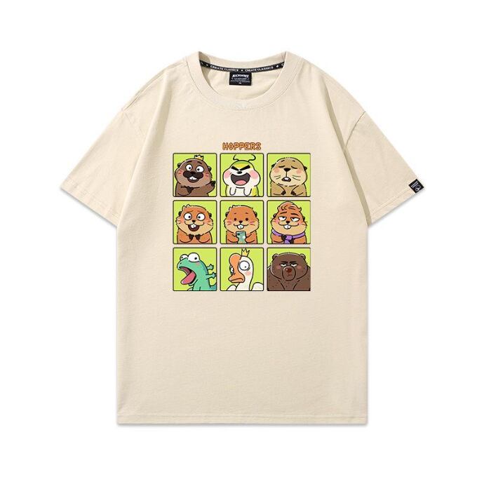 男女兼用 上質 快適 半袖 Tシャツ F-13272