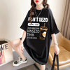 快適 ラウンドネック カジュアル 半袖 Tシャツ ワンピース＜F-8634＞