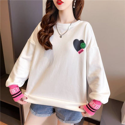 オシャレ度満点   美感いっぱい 長袖 Tシャツ カットソー＜F-2790＞